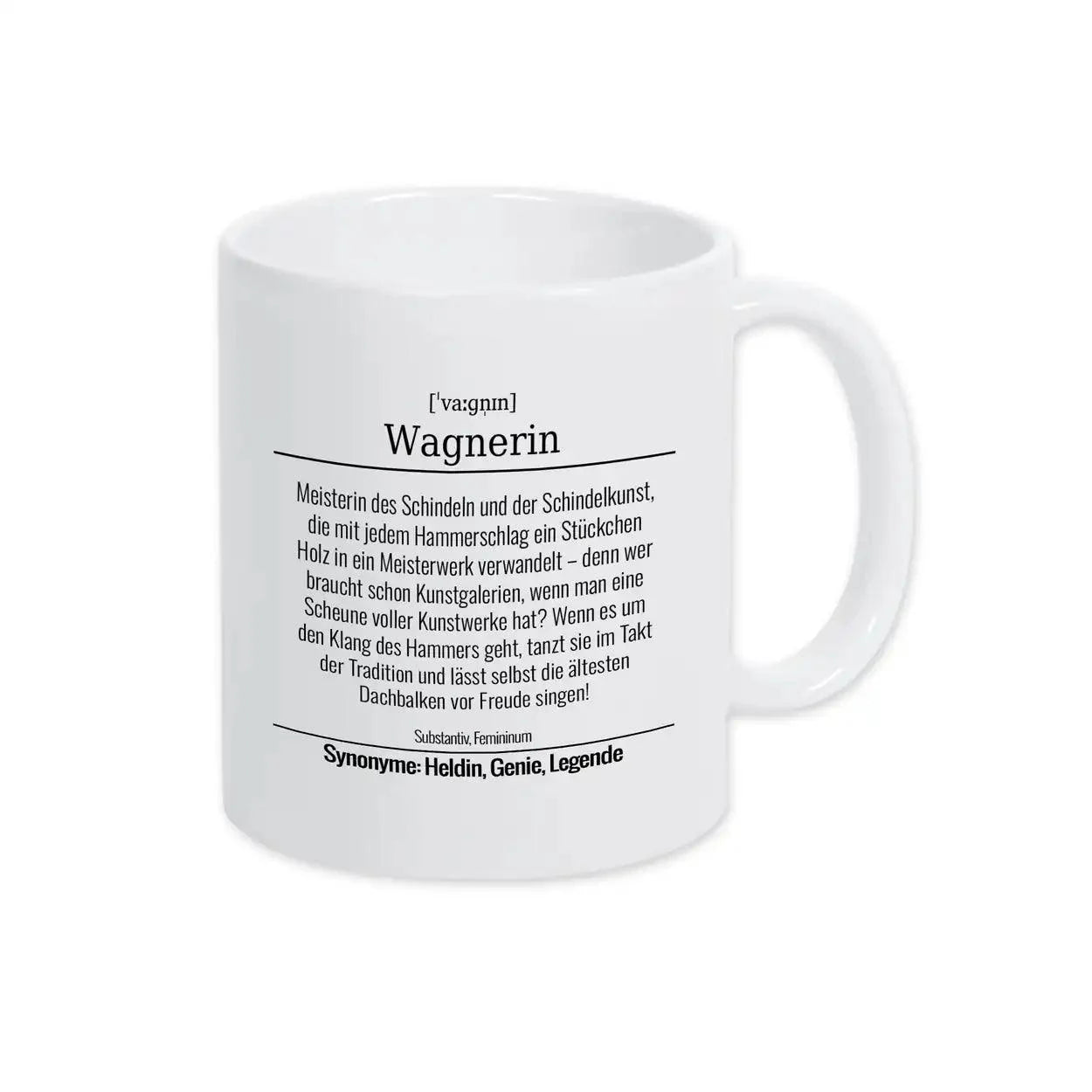 Tasse für Wagnerin - Druckerino