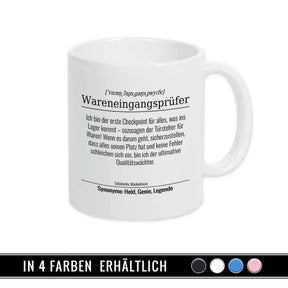Tasse für Wareneingangsprüfer - Druckerino