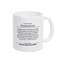 Tasse für Webmasterin - Druckerino