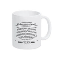 Tasse für Websitegestalterin - Druckerino