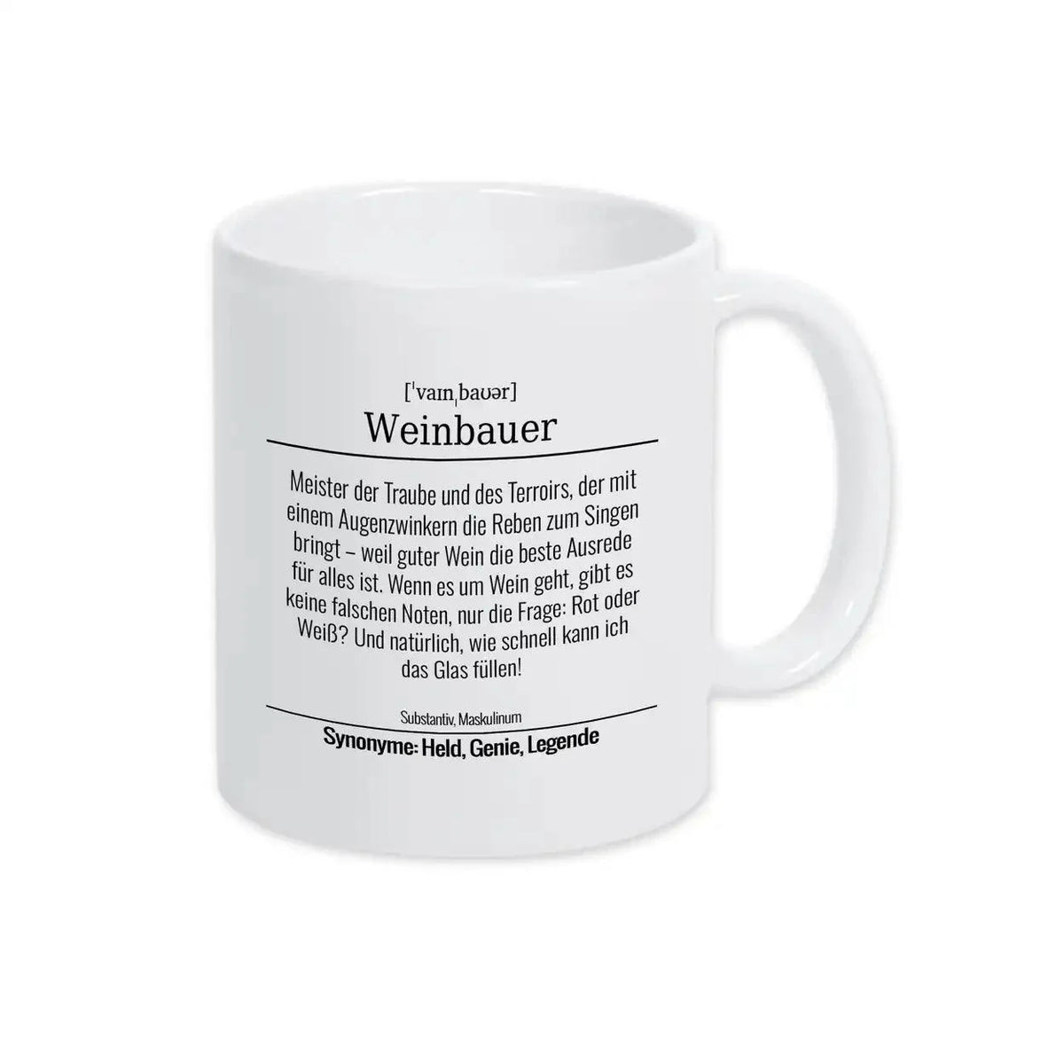 Tasse für Weinbauer - Druckerino