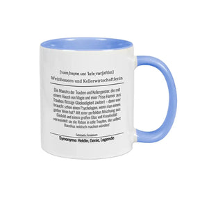 Tasse für Weinbauern und Kellerwirtschaftlerin - Druckerino