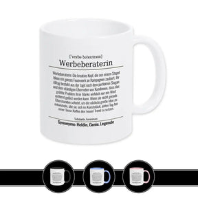Tasse für Werbeberaterin - Druckerino