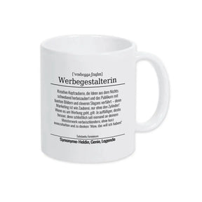 Tasse für Werbegestalterin - Druckerino