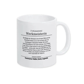 Tasse für Werkmeisterin - Druckerino