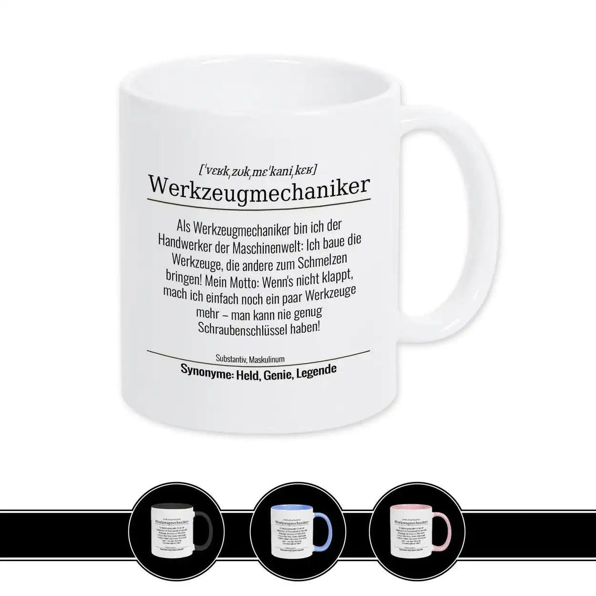 Tasse für Werkzeugmechaniker - Druckerino
