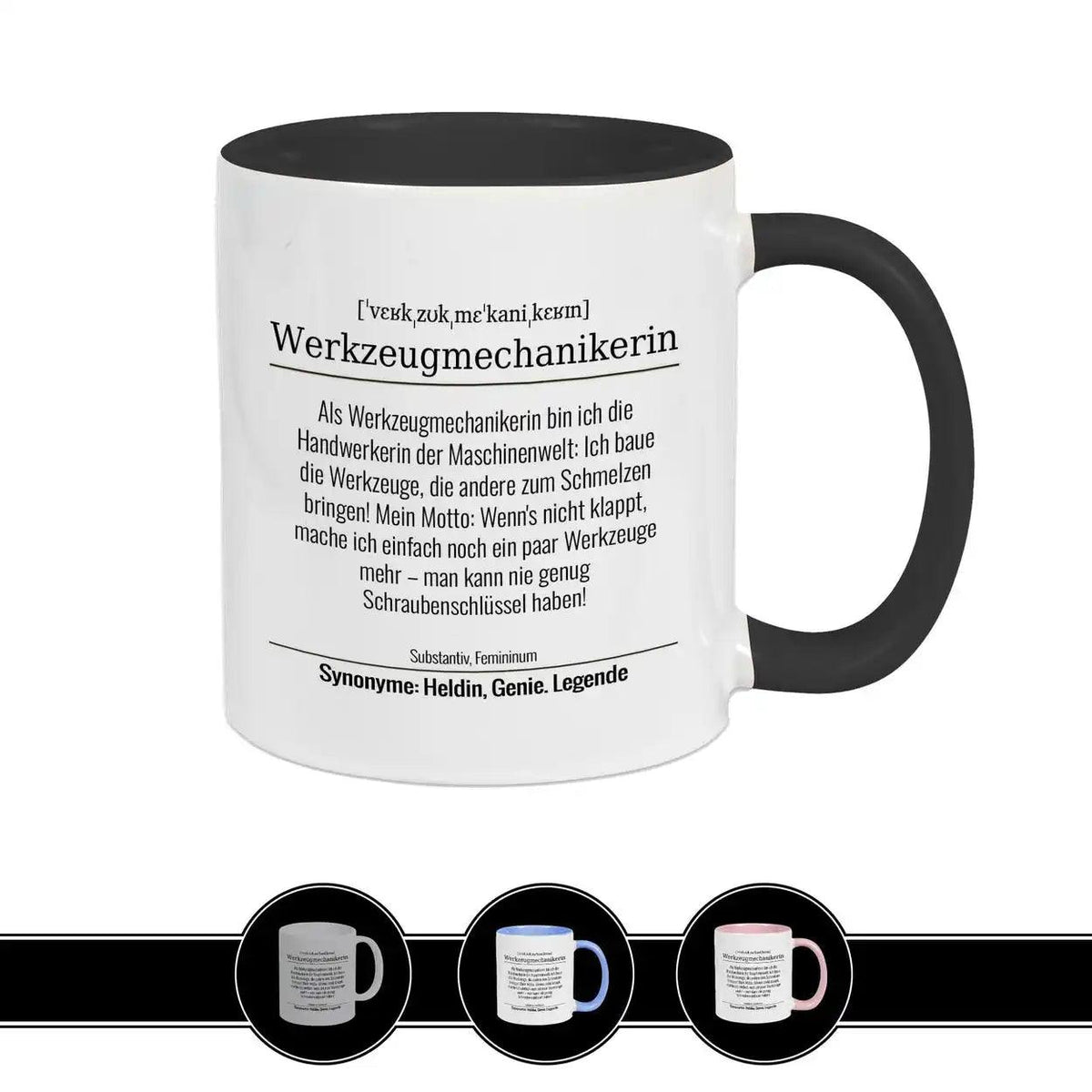 Tasse für Werkzeugmechanikerin - Druckerino