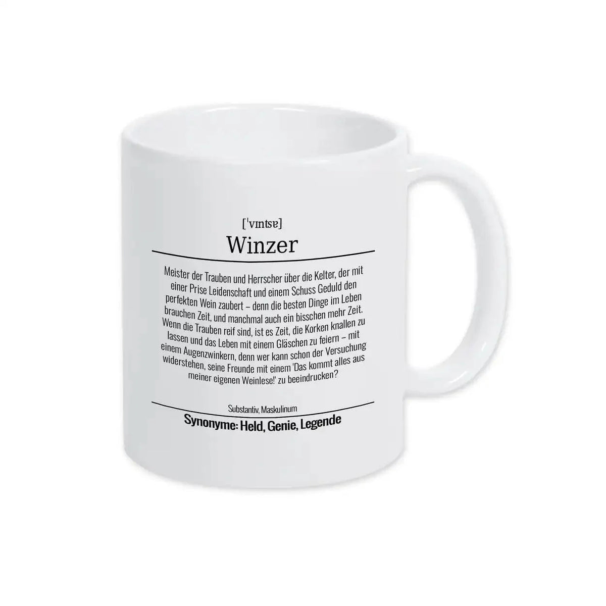 Tasse für Winzer - Druckerino