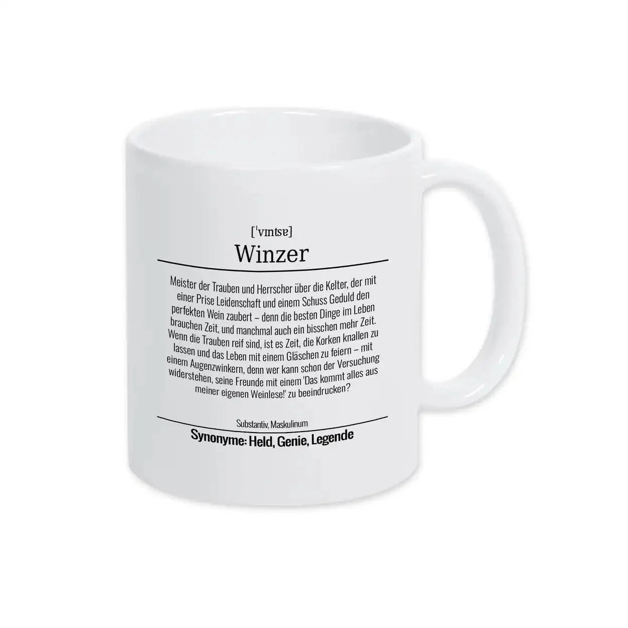 Tasse für Winzer - Druckerino