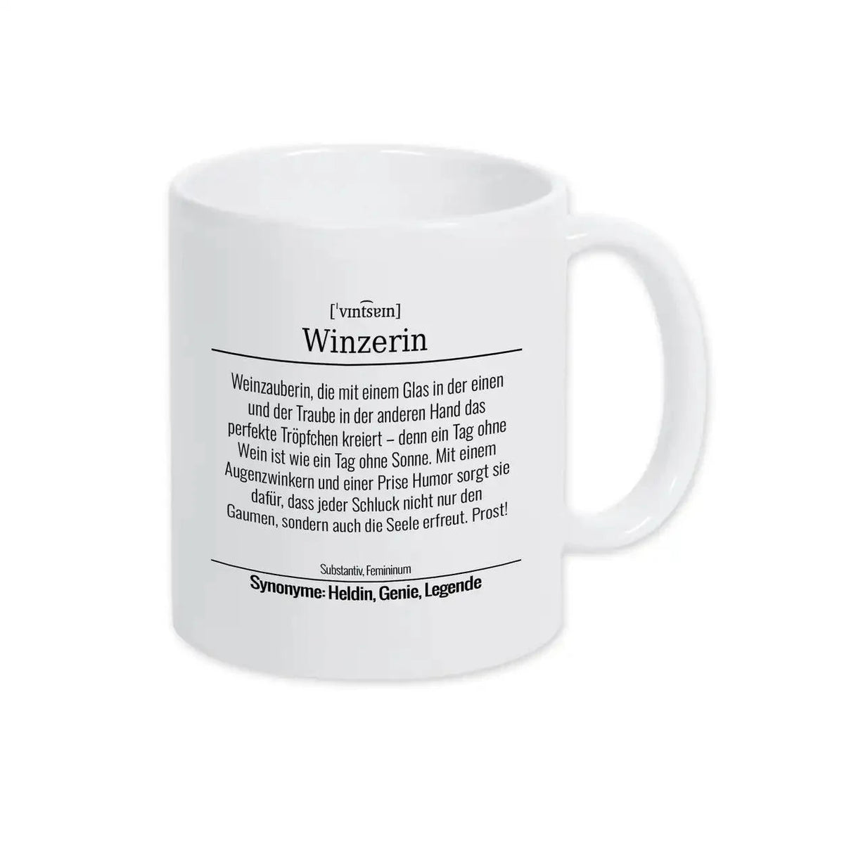 Tasse für Winzerin - Druckerino