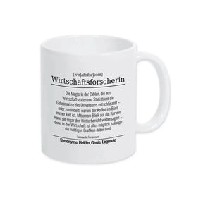 Tasse für Wirtschaftsforscherin - Druckerino