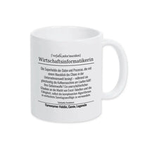 Tasse für Wirtschaftsinformatikerin - Druckerino