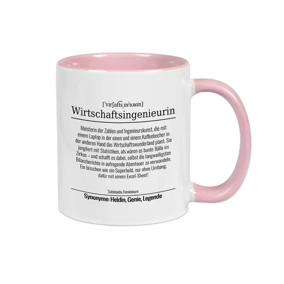 Tasse für Wirtschaftsingenieurin - Druckerino