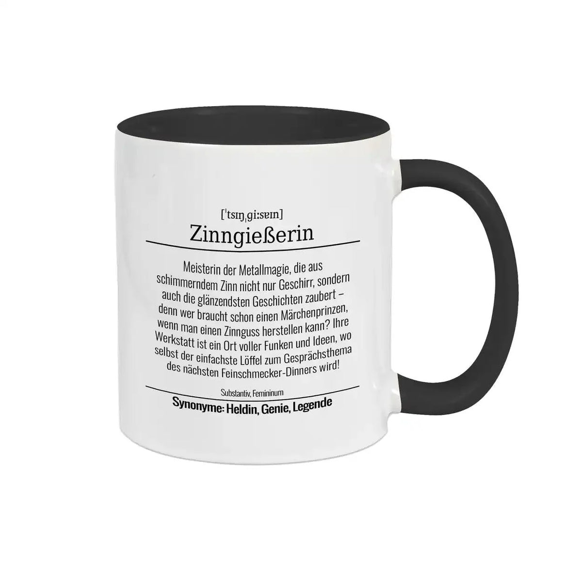Tasse für Zinngießerin - Druckerino