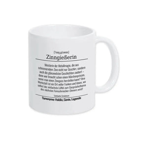 Tasse für Zinngießerin - Druckerino
