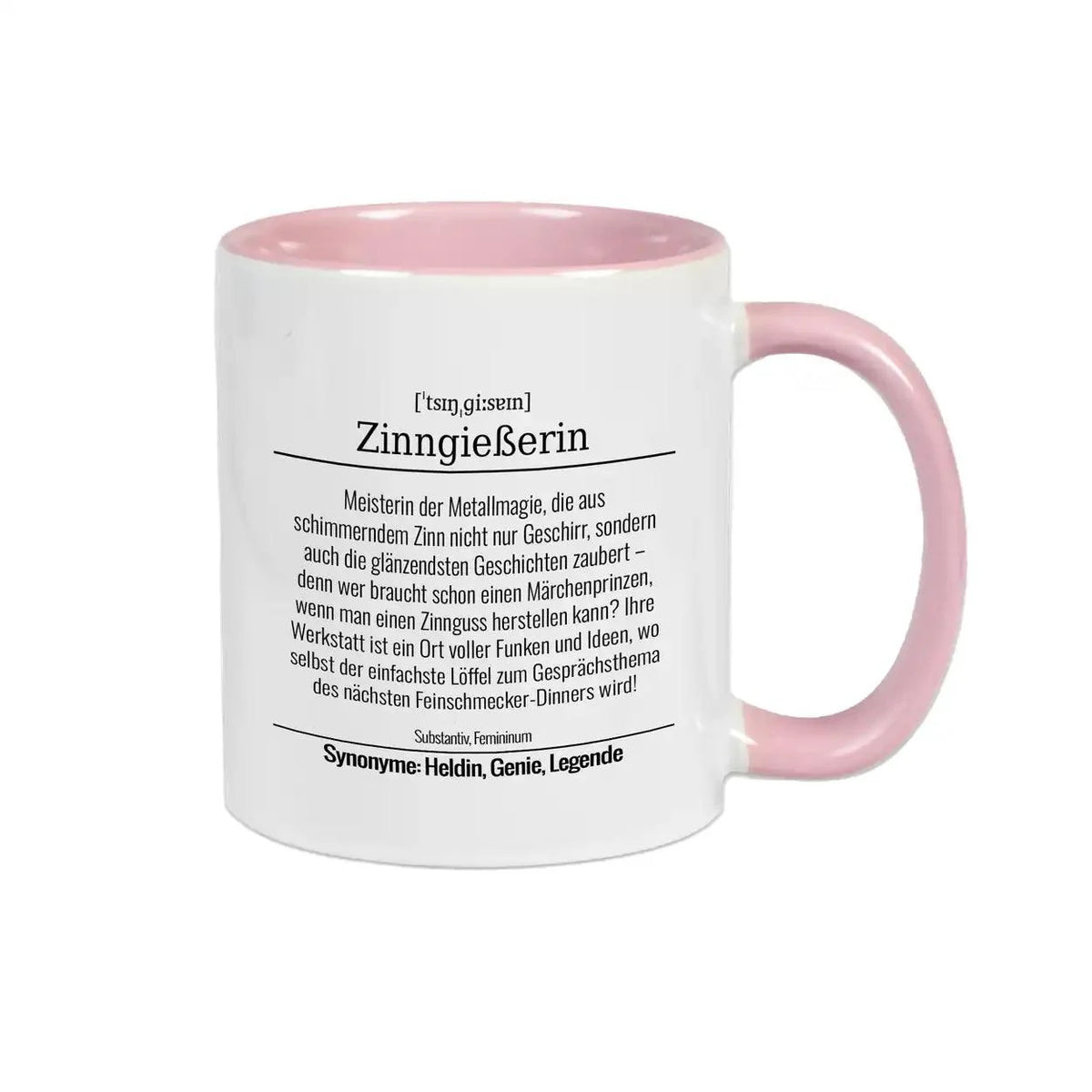 Tasse für Zinngießerin - Druckerino