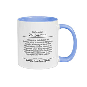 Tasse für Zollbeamtin - Druckerino