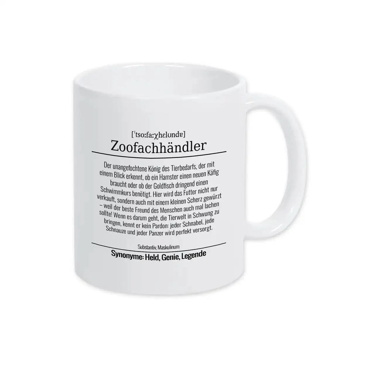 Tasse für Zoofachhändler - Druckerino