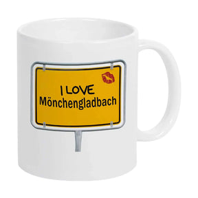Tasse I Love Mönchengladbach - Druckerino