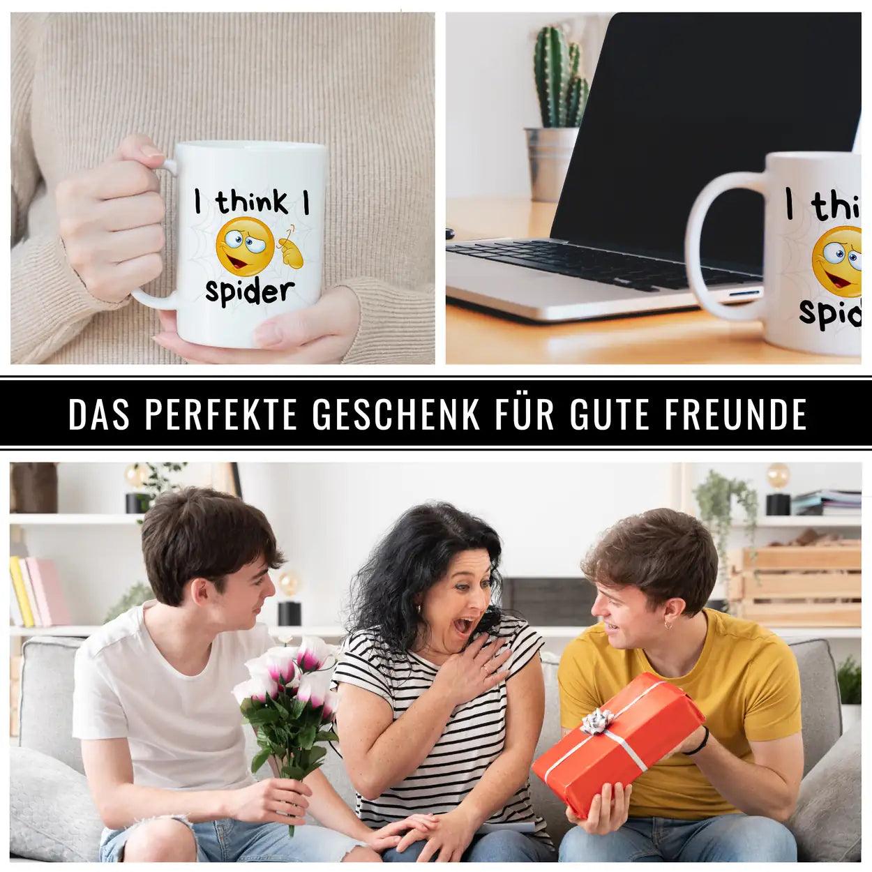 Tasse I Think I Spider - Druckerino