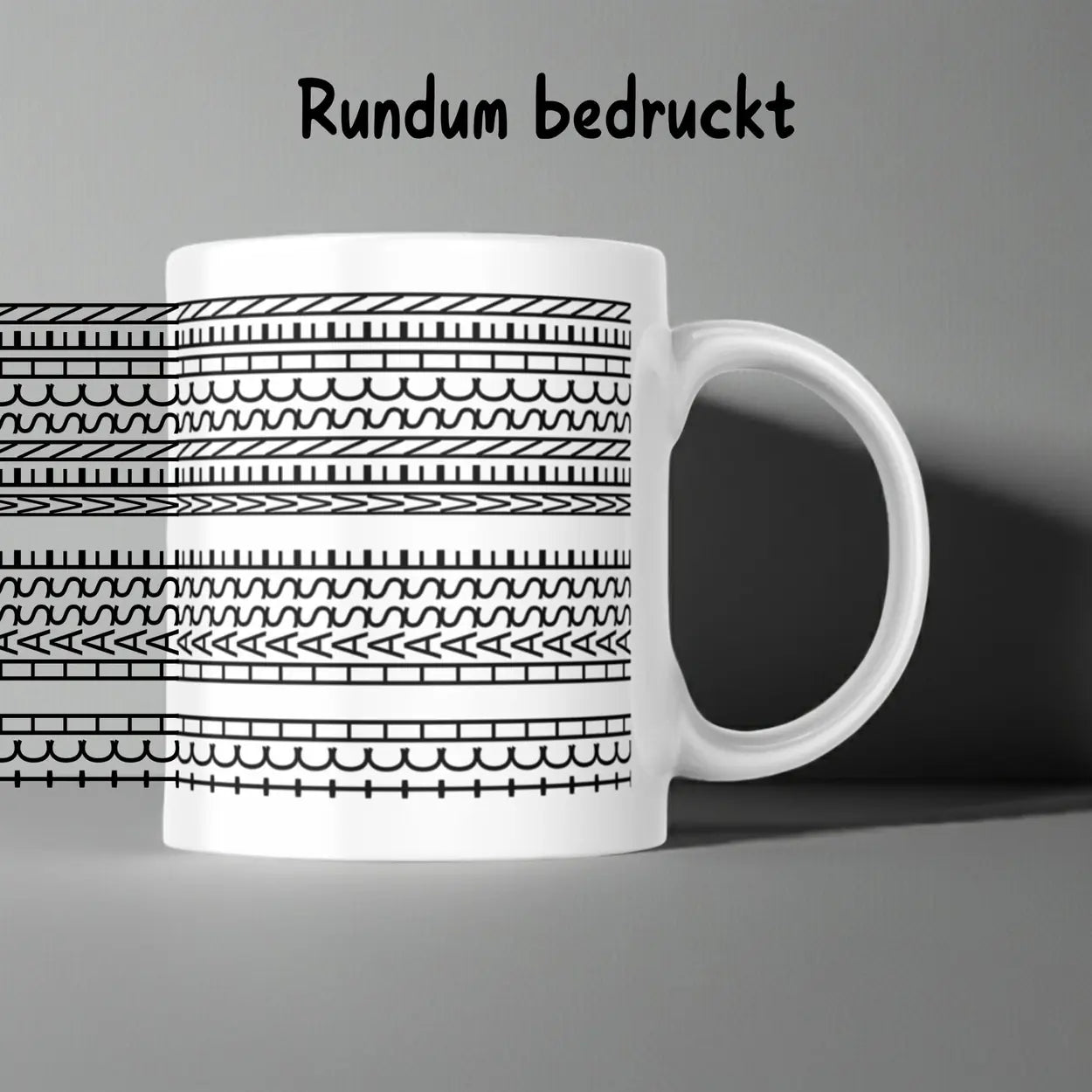 weiße Tasse ich hasse Menschen