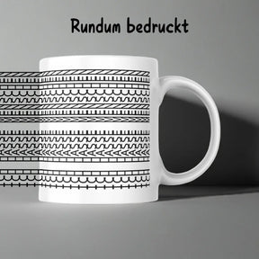 weiße Tasse ich hasse Menschen