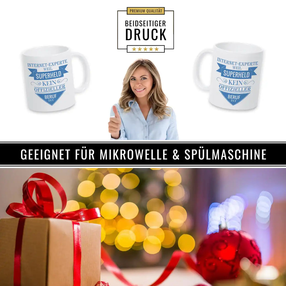 Kaffeetasse Internetexperte - Druckerino