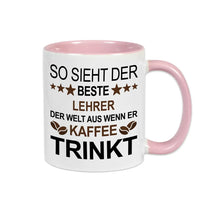 Tasse mit Spruch für den Lehrer - Druckerino