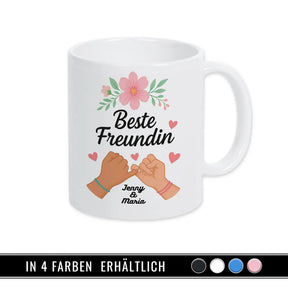Tasse Beste Freundin personalisiert - Druckerino