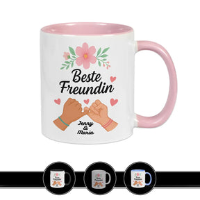Tasse Beste Freundin personalisiert - Druckerino