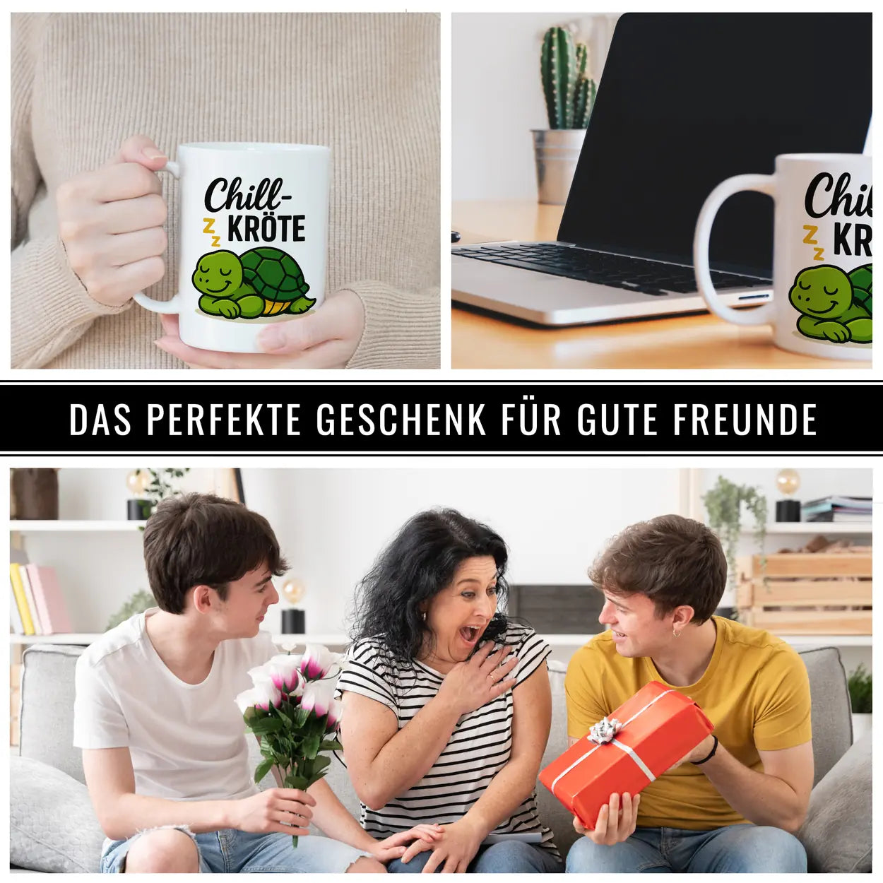 Tasse Chillkröte - Druckerino