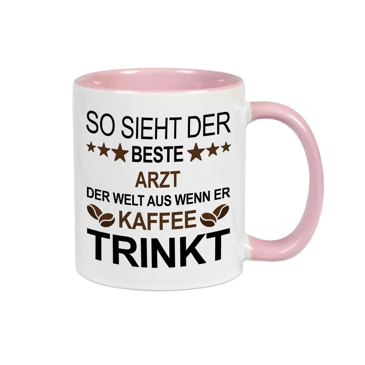Tasse mit Spruch für den Arzt - Druckerino