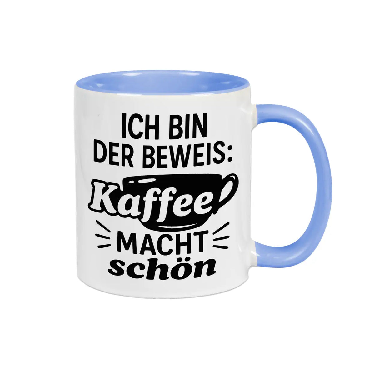 Tasse Kaffee macht schön! - Druckerino