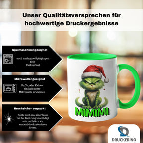 Tasse mit Spruch - Mimimi - versch. Farben - Druckerino