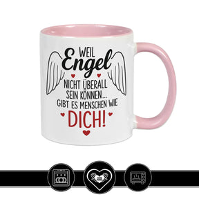 Tasse Weil Engel nicht überall sein können, gibt es Menschen wie Dich