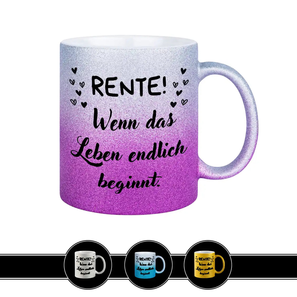 Tasse Rente! Wenn das Leben beginnt - Druckerino
