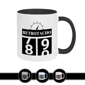 Tasse zum 80. Geburtstag - Retro Tacho - Druckerino