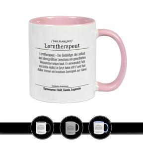 Tasse für Lerntherapeut Altrosa Geschenkidee Weihnachten