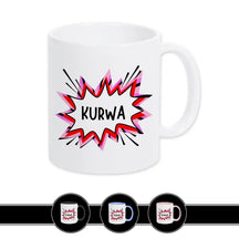 Lustige Tasse | Kurwa Weiß Geschenkideen