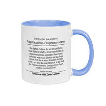 Tasse für Applikations-Programmierer Hellblau Geschenkideen