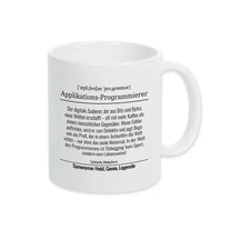 Tasse für Applikations-Programmierer Weiß Geschenkideen