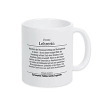 Tasse für Lehrerin Weiß Geschenke