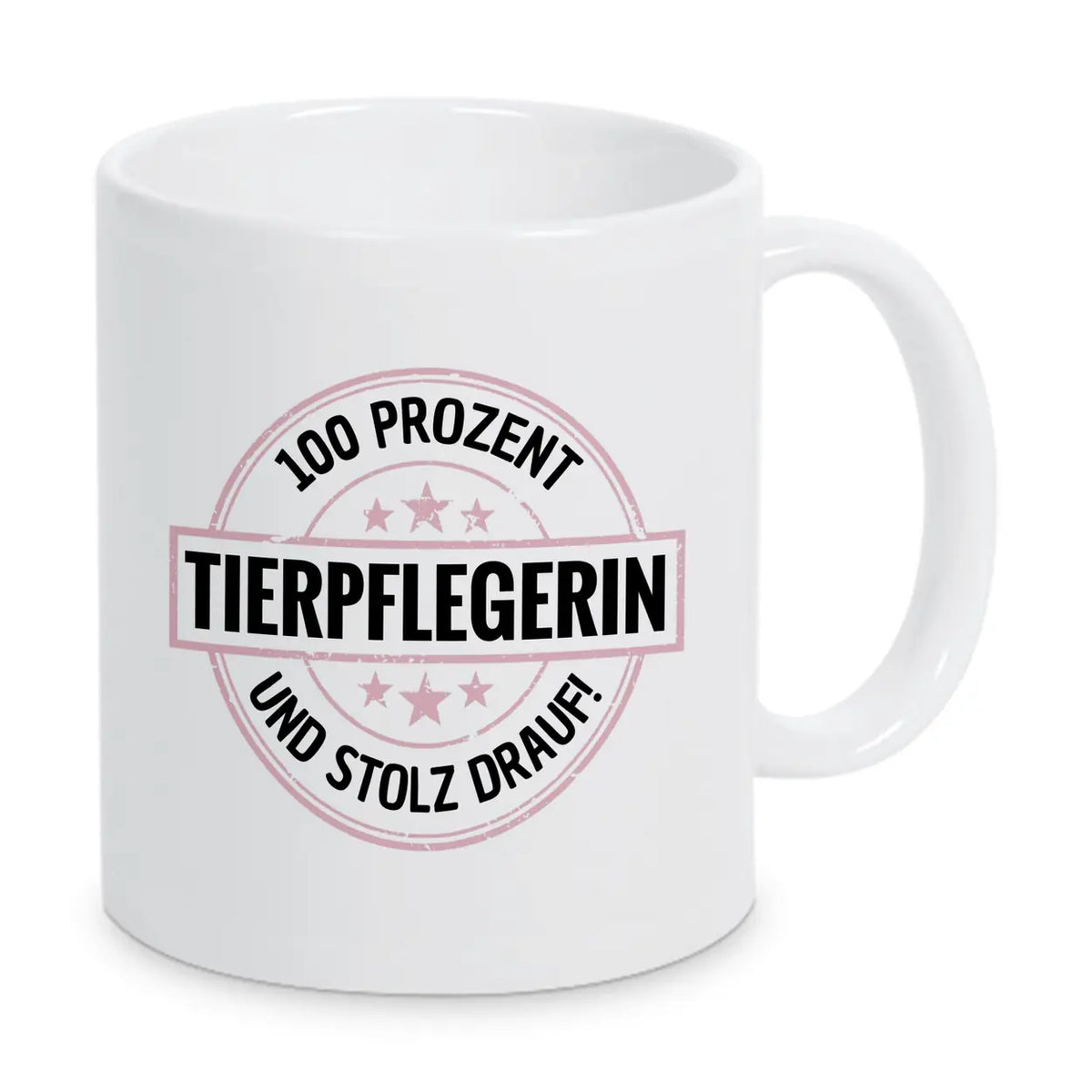 Tierpflegerin 100 Prozent Tasse - Druckerino