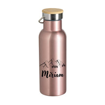 Trinkflasche personalisiert - Berge - Druckerino