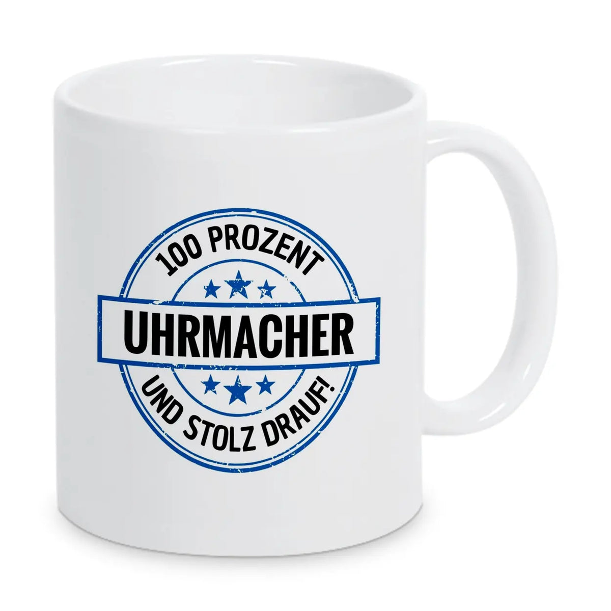 Uhrmacher 100 Prozent Tasse - Druckerino