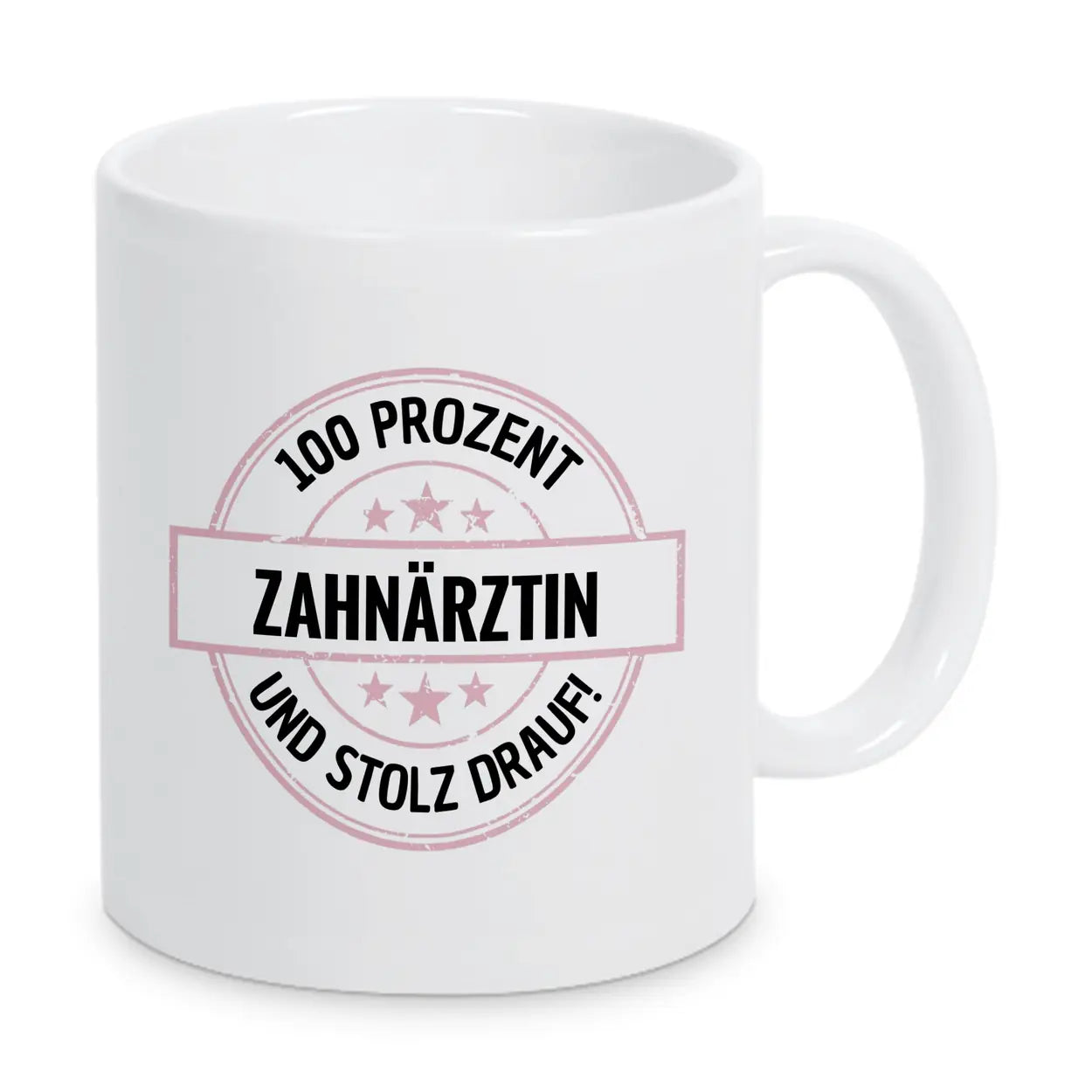 Zahnärztin 100 Prozent Tasse - Druckerino