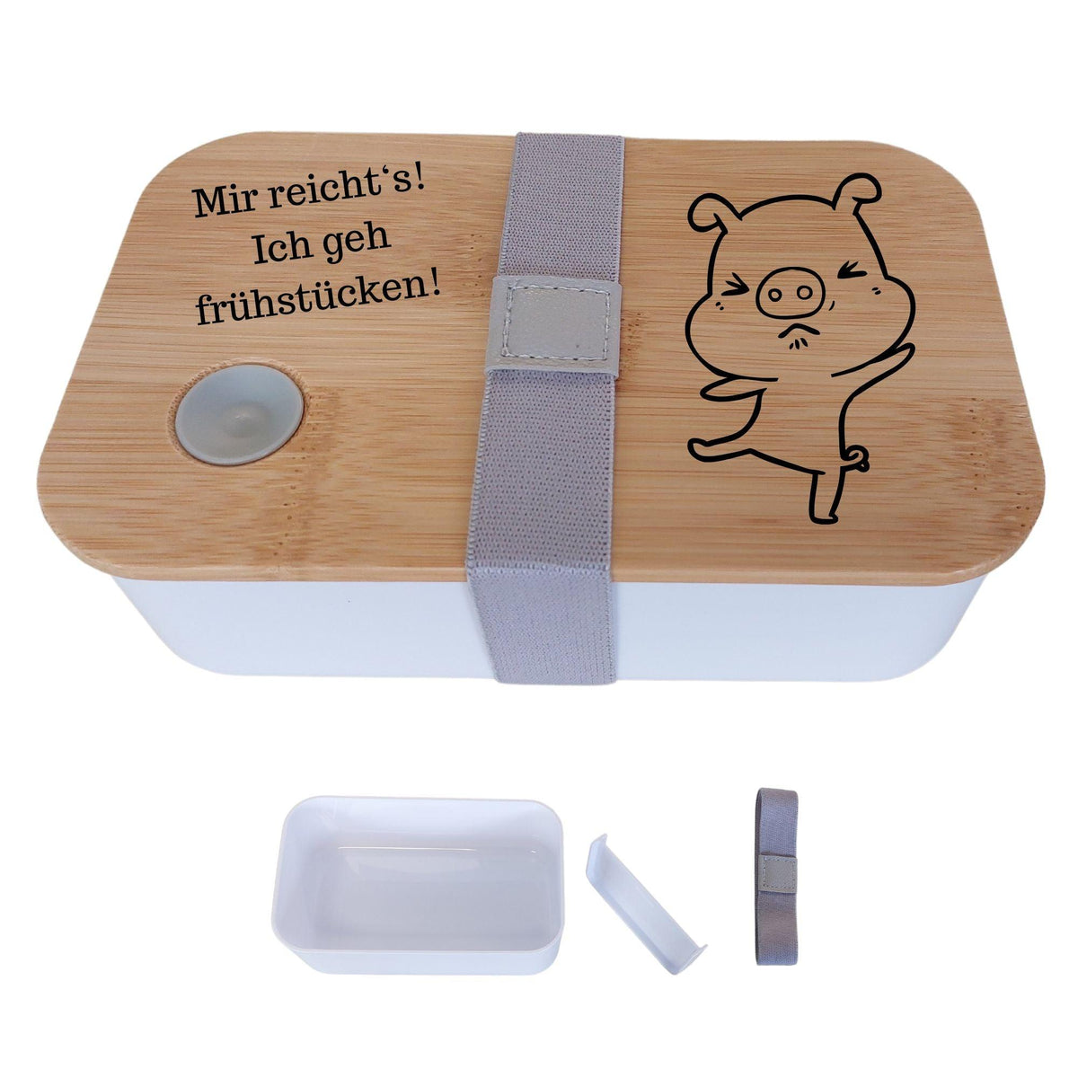 Lunchbox Vesperbox Bentobox Einschulung Schulkind, Brotdose mit Fächern